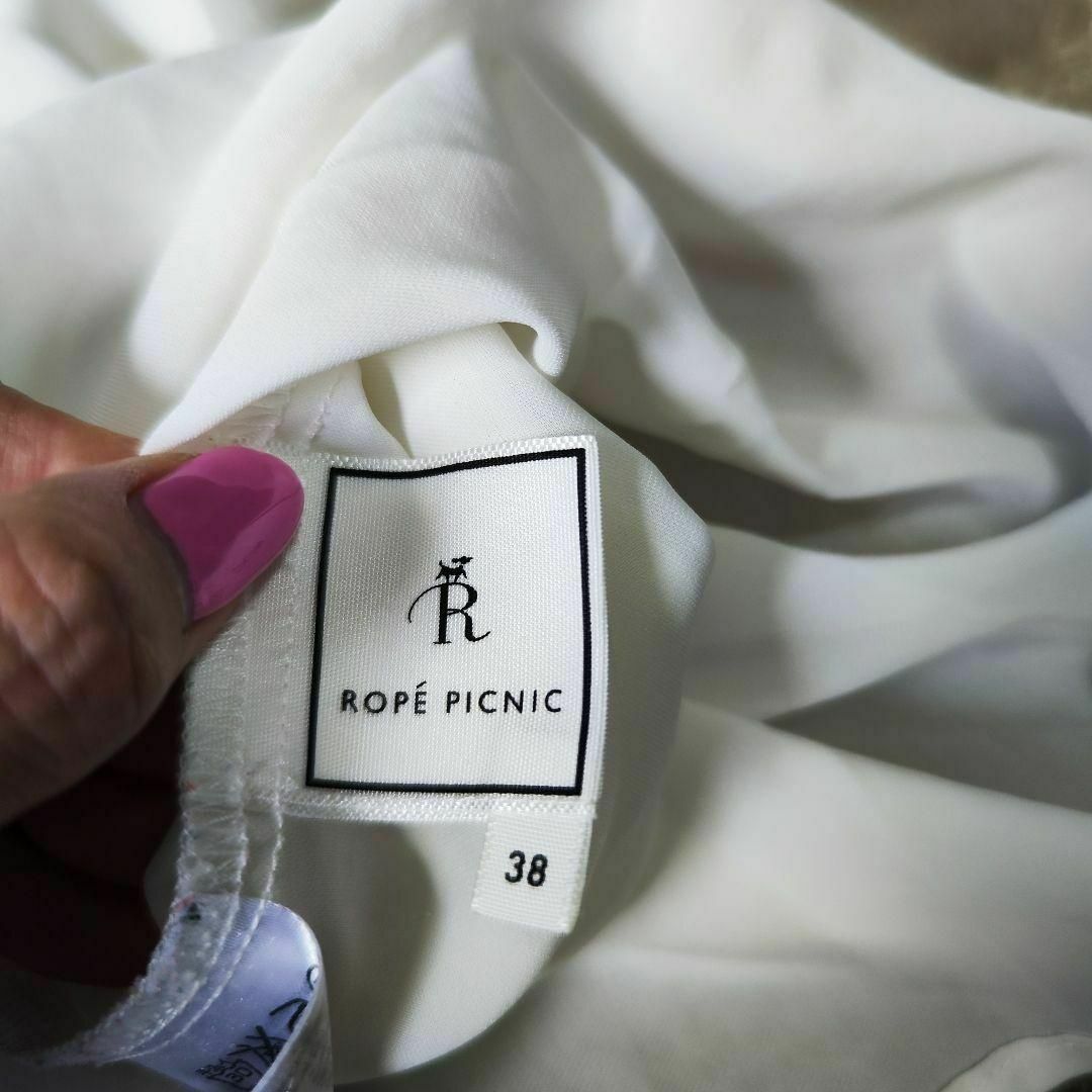 Rope' Picnic(ロペピクニック)の【ROPE PICNIC】ロペピクニック(38)　カットソー【美品】シャツ レディースのトップス(カットソー(半袖/袖なし))の商品写真