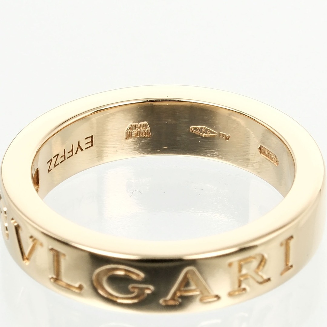 BVLGARI(ブルガリ)の【BVLGARI】ブルガリ ブルガリ・ブルガリ K18イエローゴールド×1P ダイヤモンド 7.5号 約6.23g レディース リング・指輪 レディースのアクセサリー(リング(指輪))の商品写真