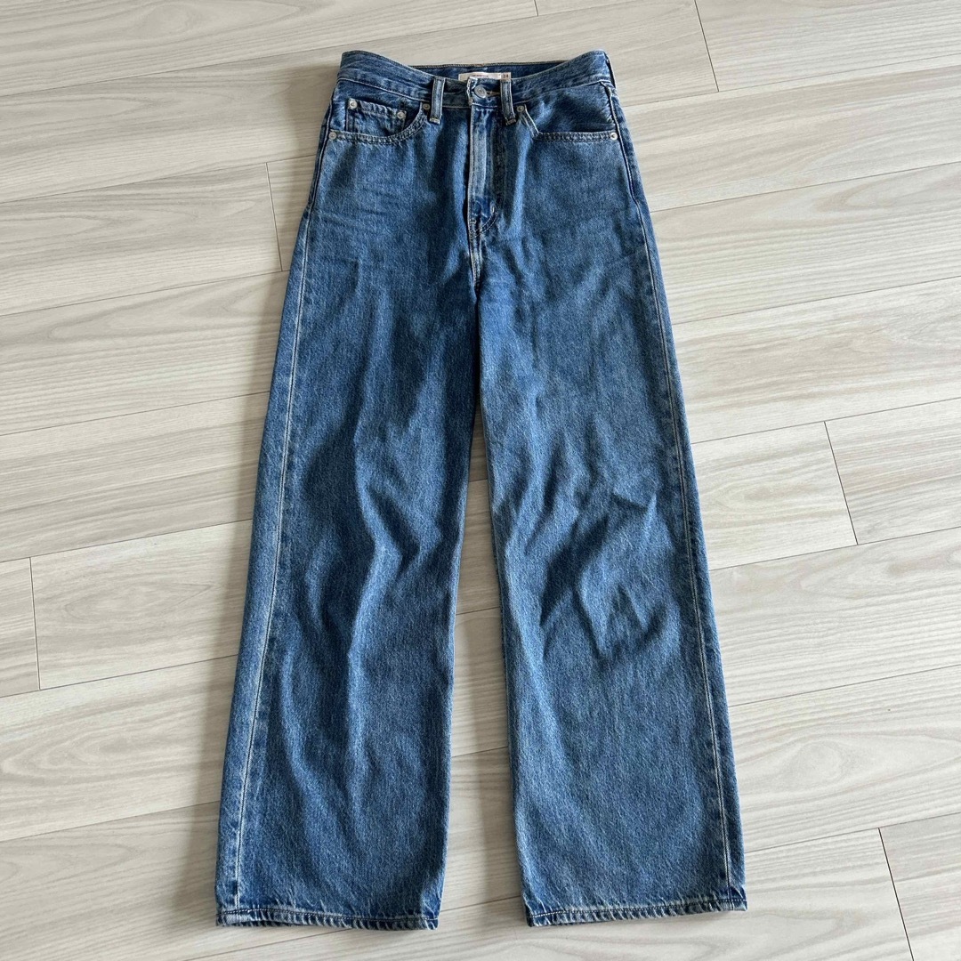 SNIDEL(スナイデル)の【SNIDEL/Levi's®】ハイルーズデニム(レングス27) メンズのパンツ(デニム/ジーンズ)の商品写真