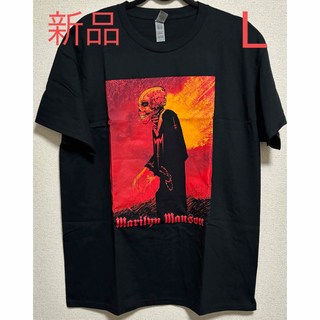 Marilyn Manson Tシャツ　Lサイズ　マリリンマンソン(Tシャツ/カットソー(半袖/袖なし))
