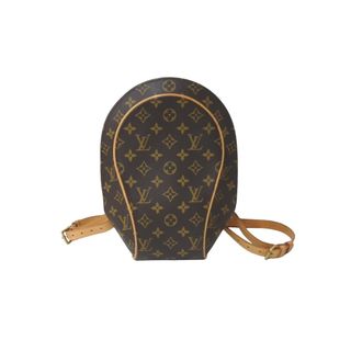 ルイヴィトン(LOUIS VUITTON)の極美品 LOUIS VUITTON ルイヴィトンリプスサックアド モノグラム リュック M51125 PVC ブラウン ゴールド金具 中古 62263(バッグパック/リュック)