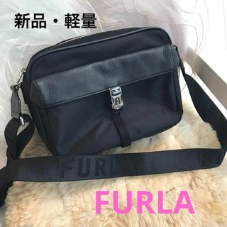 ★新品・未使用品★FURLA　MAN　メンズ　コスモ　ナイロン　ショルダー