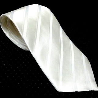 白ネクタイ ネクタイ 礼服用ネクタイ 冠婚葬祭 ドット 白 cevz(ネクタイ)