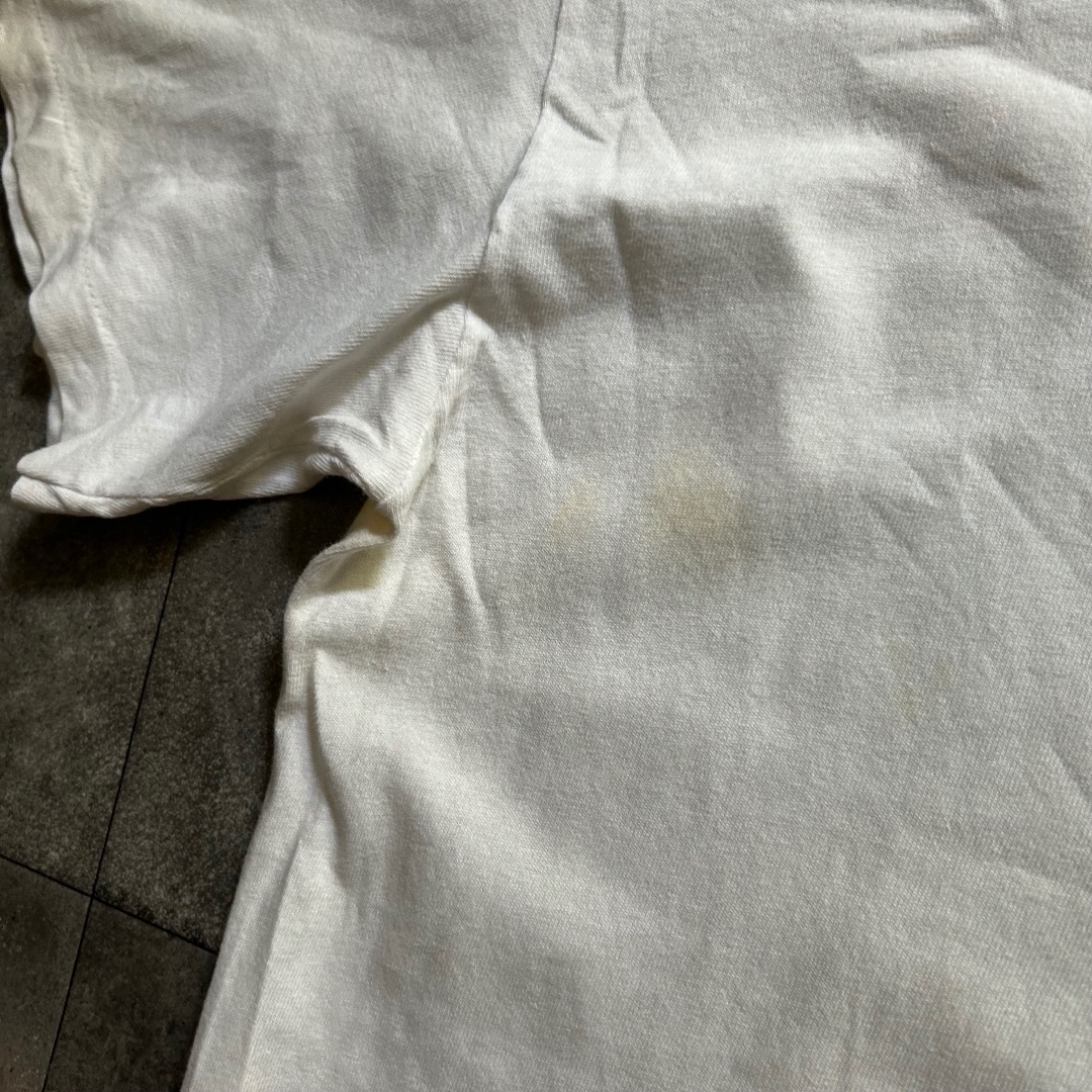Hanes(ヘインズ)の90s HOOTERS フーターズ 企業tシャツ ホワイト M メンズのトップス(Tシャツ/カットソー(半袖/袖なし))の商品写真