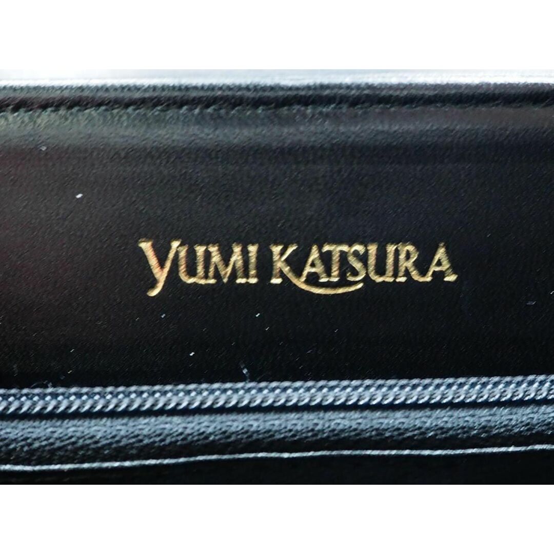 YUMI KATSURA(ユミカツラ)のYUMI KATSURA ユミカツラ フォーマル ハンド バッグ 黒 ■■ レディース レディースのバッグ(ハンドバッグ)の商品写真
