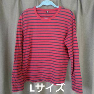 ユニクロ(UNIQLO)のUNIQLO　ボーダーロンTシャツ(Tシャツ/カットソー(七分/長袖))