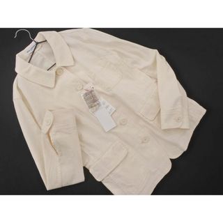 ユニクロ(UNIQLO)の新品 UNIQLO INES DE LA FRESSANGE ユニクロ イネス コットン カバーオール+ ジャケット sizeS/オフホワイト ■◇ レディース(その他)