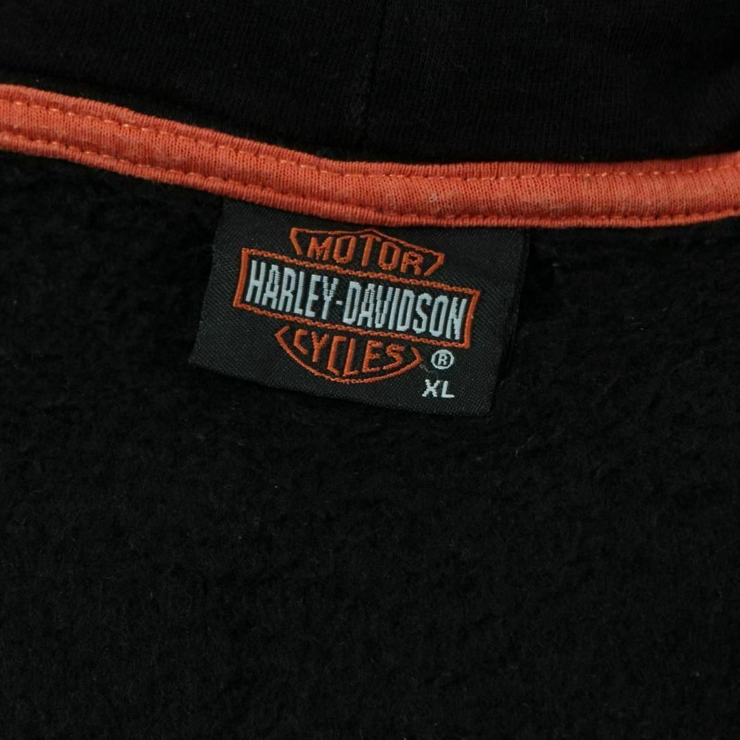 Harley Davidson(ハーレーダビッドソン)の【希少】ハーレーダビッドソン 90s パーカー スクリーミングイーグル 刺繍ロゴ メンズのトップス(パーカー)の商品写真