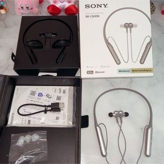 ソニー(SONY)のSONY ソニー ワイヤレスノイズキャンセリングイヤホン WI-C600N(ヘッドフォン/イヤフォン)