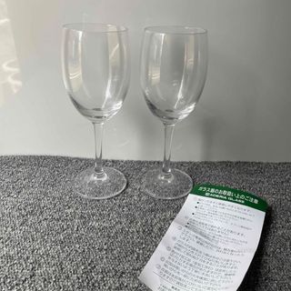 石塚硝子 - aderia glass ワイングラス　ペア　２個セット　新品未使用