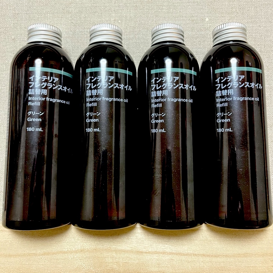 MUJI (無印良品)(ムジルシリョウヒン)の無印良品フレグランスオイル グリーン180ml コスメ/美容のリラクゼーション(アロマオイル)の商品写真