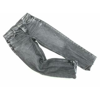 upper hights アッパーハイツ 825307 ダメージ加工 デニムパンツ size25/グレー ■■ レディース(デニム/ジーンズ)