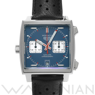 タグホイヤー(TAG Heuer)の中古 タグ ホイヤー TAG HEUER CAW211P.FC6356 ブルー /シルバー メンズ 腕時計(腕時計(アナログ))