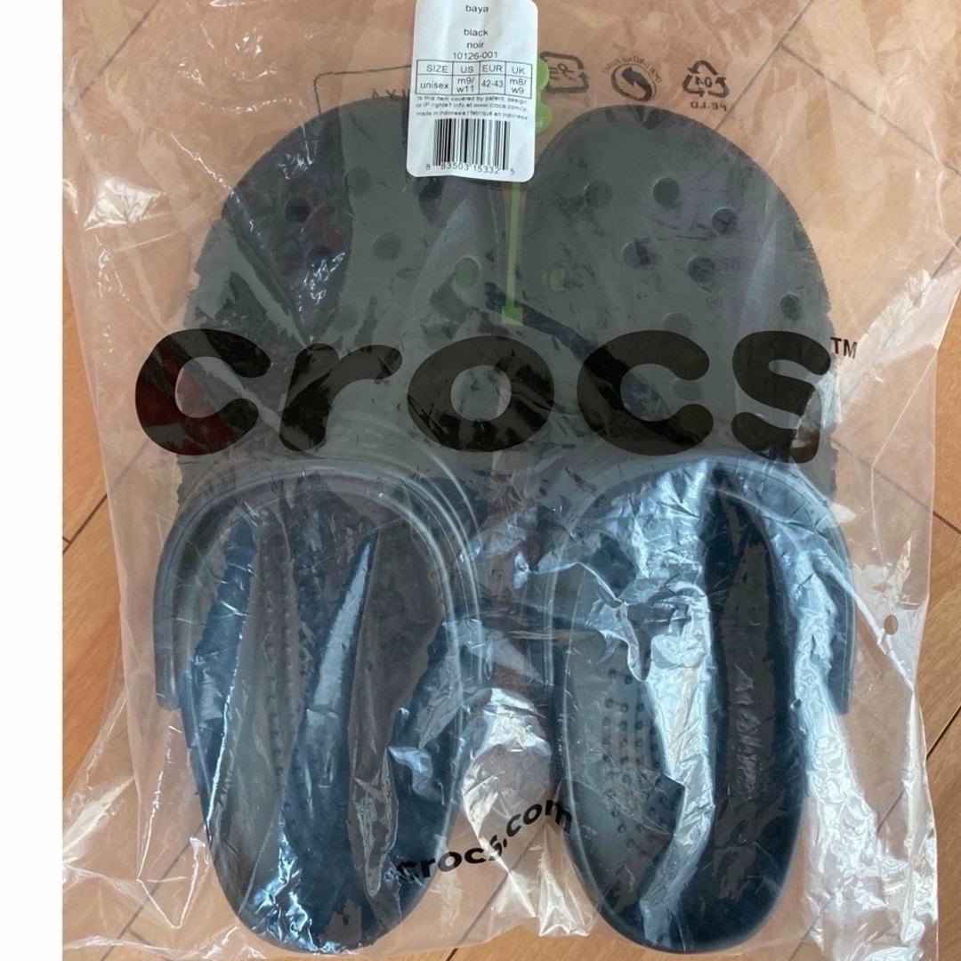 crocs(クロックス)の【未開封 / 未使用】クロックス サンダル バヤ baya ブラック27.0 メンズの靴/シューズ(サンダル)の商品写真