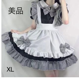 メイド服・パニエ　セット(衣装一式)