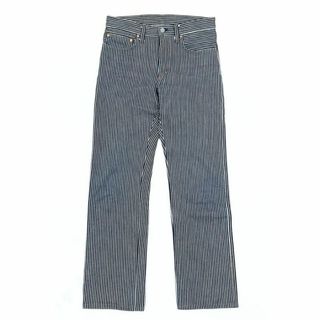 コジマジーンズ(児島ジーンズ)のKOJIMA GENES 児島ジーンズ 21oz ヒッコリーストレートパンツ(デニム/ジーンズ)