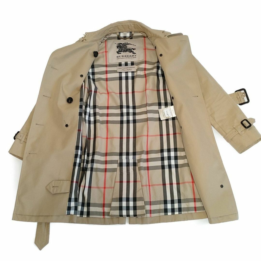 BURBERRY(バーバリー)のBURBERRY PRORSUM バーバリープローサム THE WEST MINSTER トレンチコート ミディアム ベージュ UK2 3900848 レディースのジャケット/アウター(トレンチコート)の商品写真