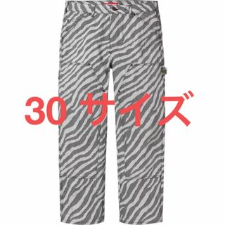 Supreme - Supreme Double Knee Painter Pant "Zebra"