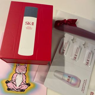 エスケーツー(SK-II)のSK-II エスケーツー　新デザイン　サンプル5点セット！ウルトオーラエッセンス(サンプル/トライアルキット)