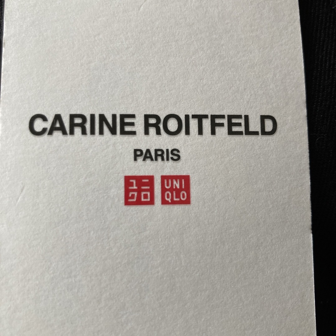 UNIQLO(ユニクロ)のCARINE POITFELD PARIS タキシードジャケット　新品 レディースのジャケット/アウター(テーラードジャケット)の商品写真