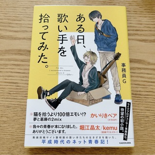 ある日、歌い手を拾ってみた。(文学/小説)