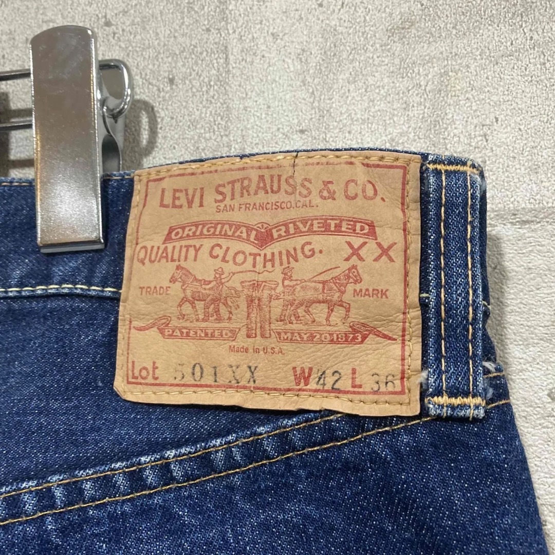 Levi's(リーバイス)の激レア リーバイス 60s ヴィンテージ 501XX デニムパンツ W42L36 メンズのパンツ(デニム/ジーンズ)の商品写真