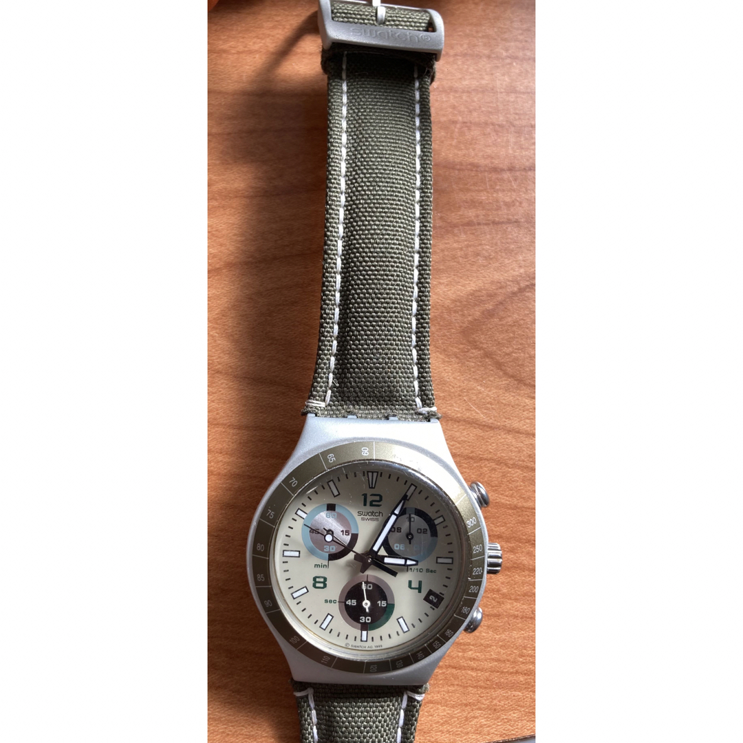 swatch(スウォッチ)のswatch IRONY カーキ色 メンズの時計(腕時計(アナログ))の商品写真