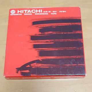 ヒタチ(日立)のオープンリール HITACHI 磁気サウンドテープ 録音テープ185m(その他)