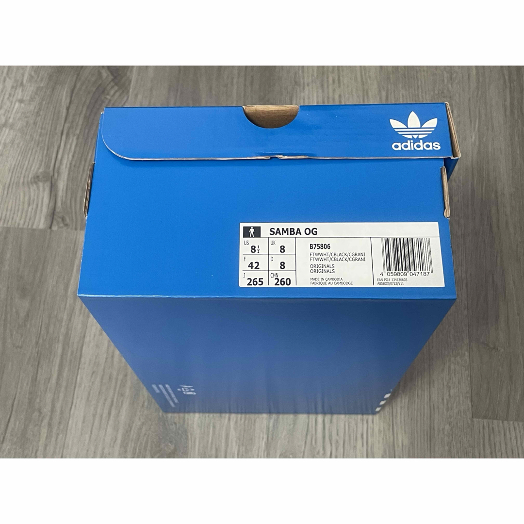 Originals（adidas）(オリジナルス)のサンバ OG / SAMBA OG 26.5cm B75806 オリジナルス メンズの靴/シューズ(スニーカー)の商品写真