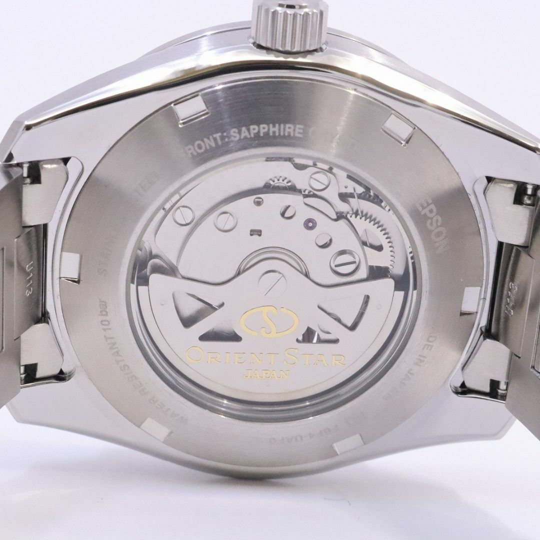 ORIENT(オリエント)のオリエントスター アバンギャルドスケルトン スポーツ 自動巻き メンズ 腕時計 純正SSベルト RK-AV0A02S メンズの時計(腕時計(アナログ))の商品写真