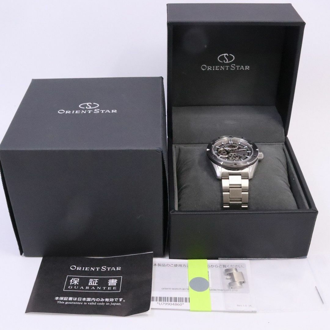 ORIENT(オリエント)のオリエントスター アバンギャルドスケルトン スポーツ 自動巻き メンズ 腕時計 純正SSベルト RK-AV0A02S メンズの時計(腕時計(アナログ))の商品写真