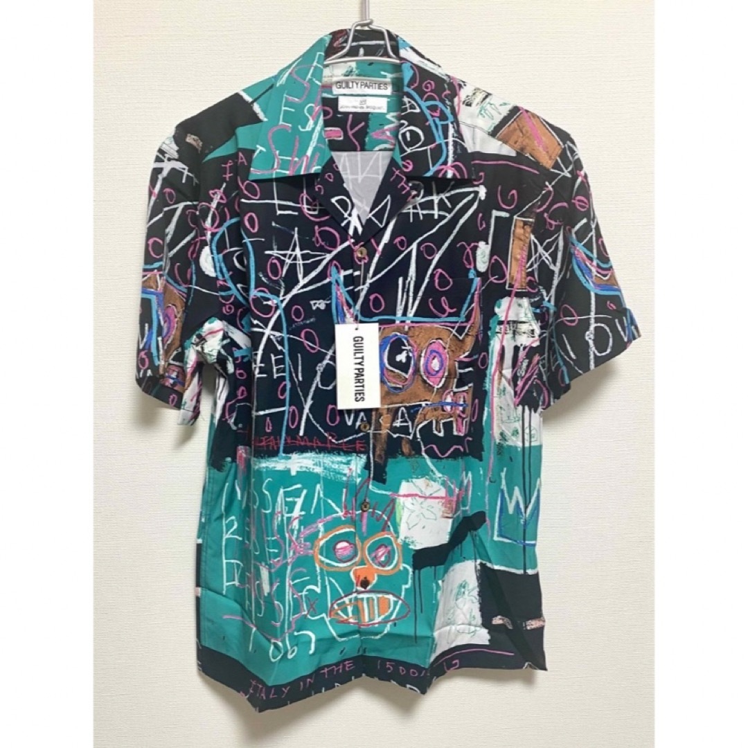 WACKO MARIA ワコマリア バスキア シャツ 22SS スーパー還元 WACKO MARIA ワコマリア バスキア シャツ 22SS スーパー還元