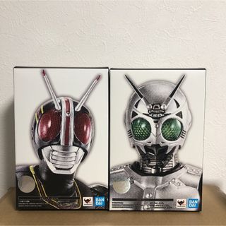 バンダイ(BANDAI)の真骨彫製法仮面ライダーBLACK、シャドームーンセット(特撮)