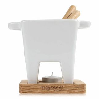 【在庫処分】BOSKA（ボスカ） チーズフォンデュセット ２人用 Oak 340(調理道具/製菓道具)