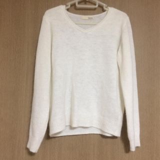 バビロン(BABYLONE)の【ムー様専用】☆美品☆アンゴラVネックニット(ニット/セーター)