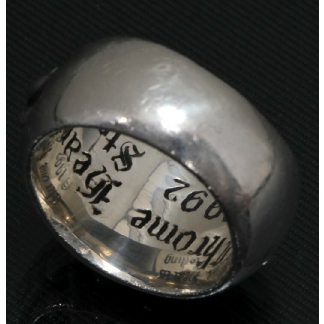 CHROME HEARTS 銀座店 クロムハーツ フローラルクロス リング 指輪 シルバー SV925 約15号 94573 メンズのアクセサリー(リング(指輪))の商品写真