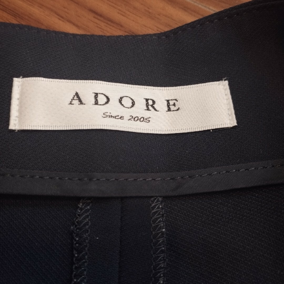 ADORE(アドーア)のアドーア　巻きスカート付ガウチョパンツ レディースのパンツ(カジュアルパンツ)の商品写真