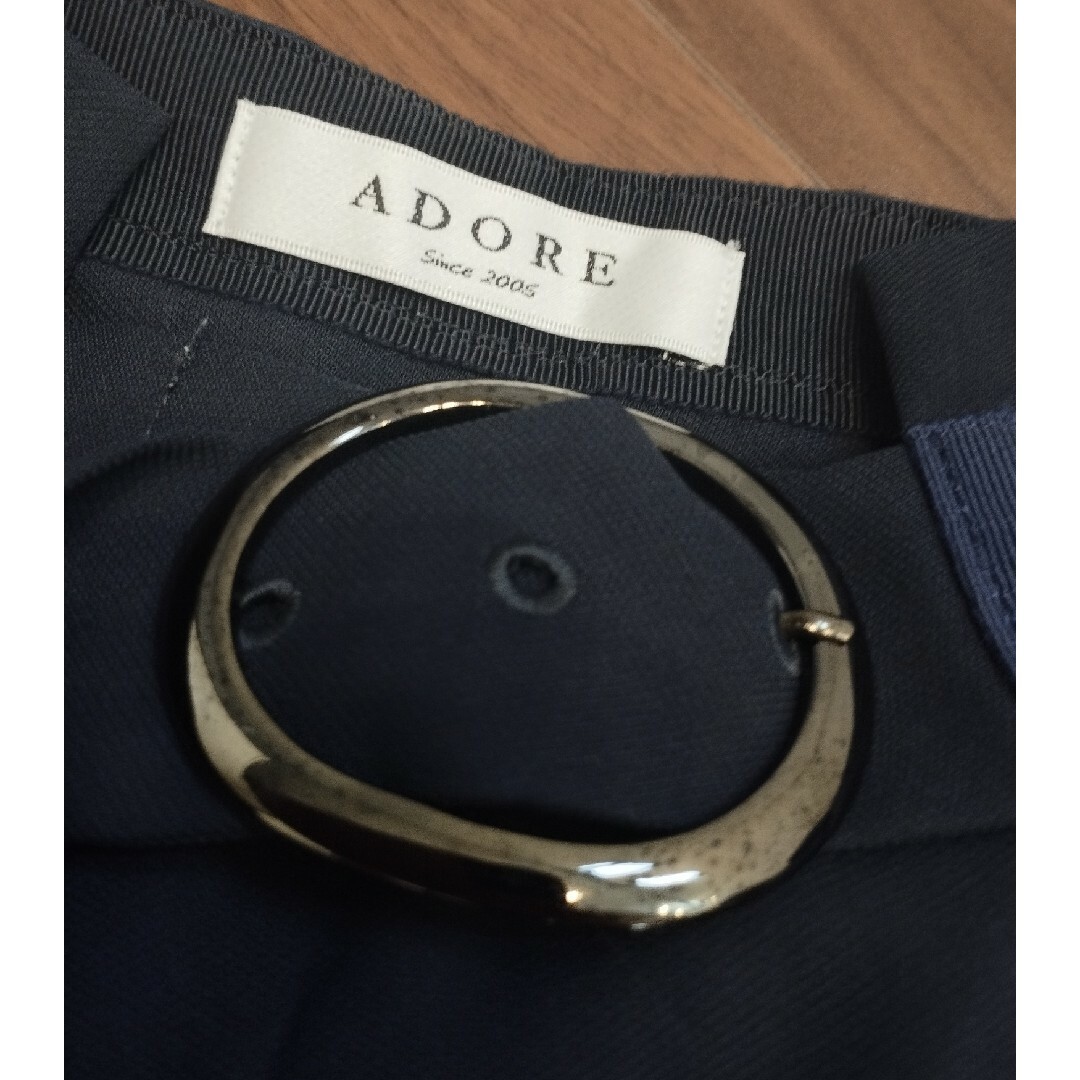 ADORE(アドーア)のアドーア　巻きスカート付ガウチョパンツ レディースのパンツ(カジュアルパンツ)の商品写真