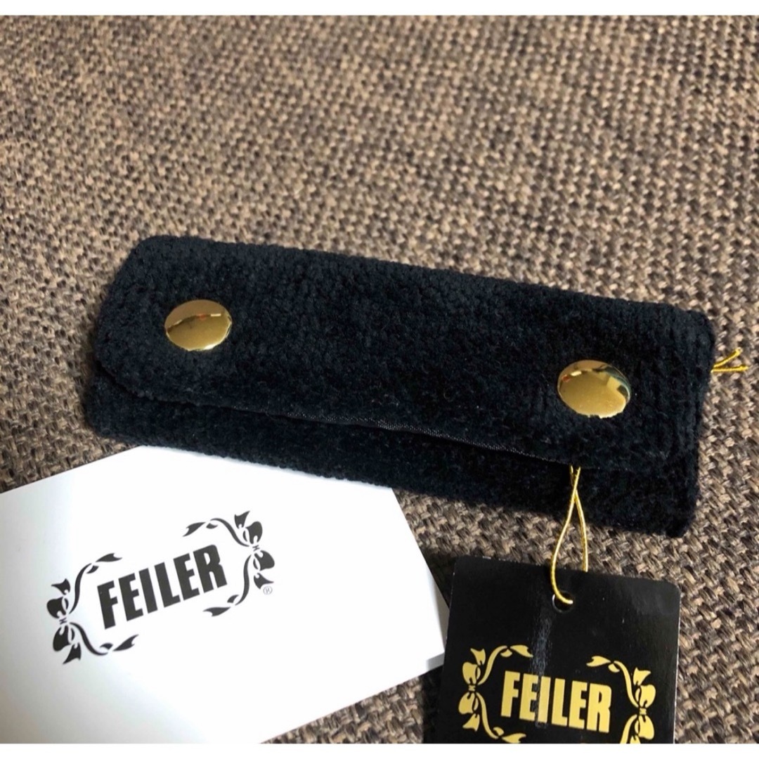 FEILER(フェイラー)のフェイラー　新品　ハンドルカバー　ブラック レディースのバッグ(その他)の商品写真