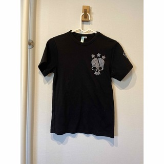 黒色　半袖TシャツHABANA ドクロ　春夏140サイズ(Tシャツ/カットソー)