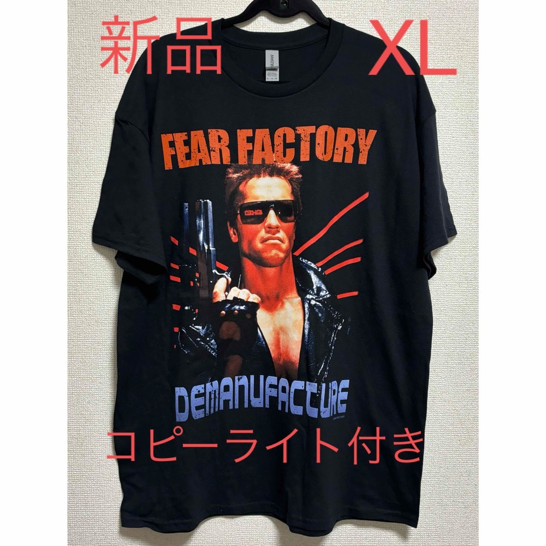 新品　Fear Factory  Tシャツ　XLサイズ　フィアファクトリー メンズのトップス(Tシャツ/カットソー(半袖/袖なし))の商品写真