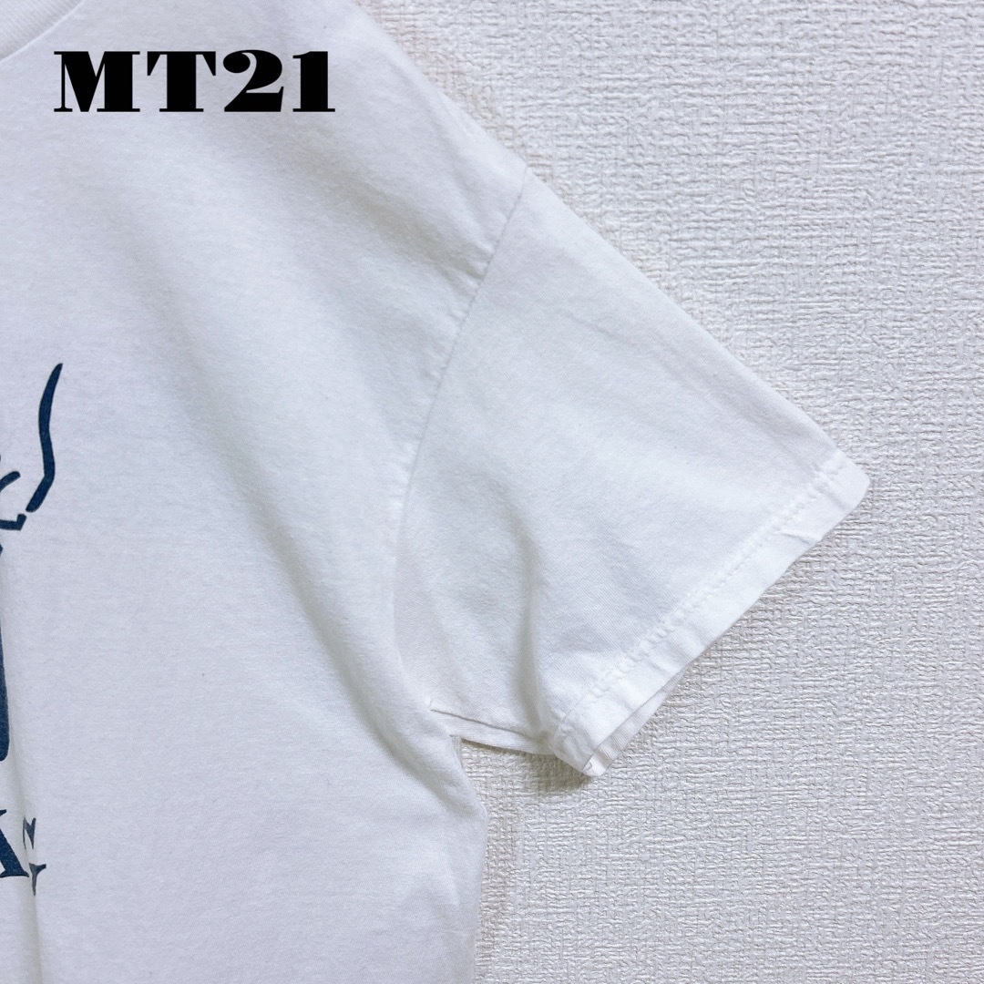 TENDERLOIN(テンダーロイン)の希少品！ TENDERLOIN 半袖 Tシャツ TEE ZIGZAG 白 M メンズのトップス(Tシャツ/カットソー(半袖/袖なし))の商品写真