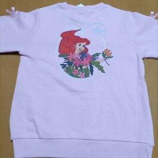 アリエル(アリエル)の新品Disneyプリンセスアリエルトレーナー140 綿100％(Tシャツ/カットソー)