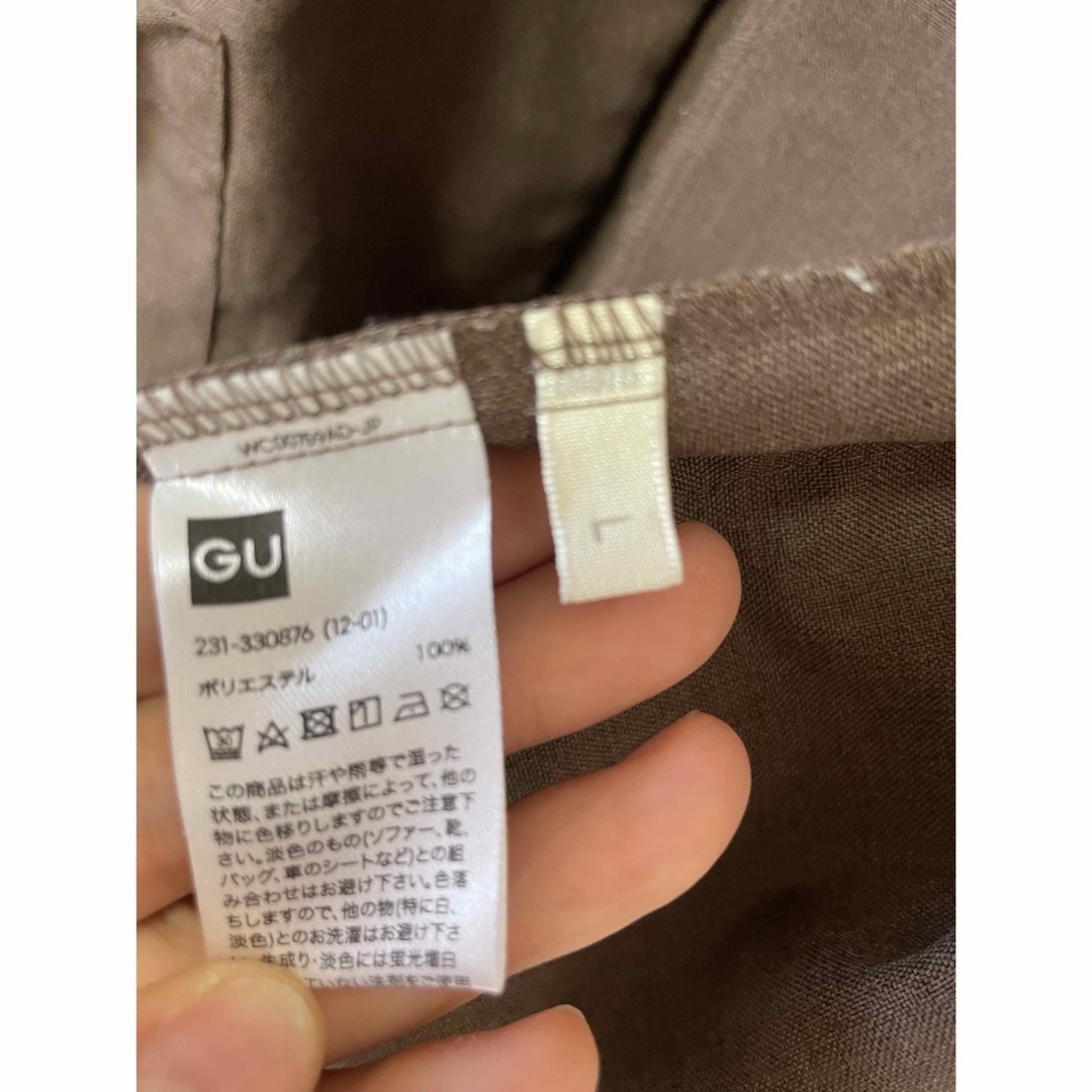 GU(ジーユー)のライトオーバーサイズシャツジャケット5分丈　GU レディースのジャケット/アウター(その他)の商品写真