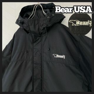 ベアー(Bear USA)の希少 90s Bear USA 中綿 ナイロンジャケット 肉厚 太アームゆるだぼ(ダウンジャケット)