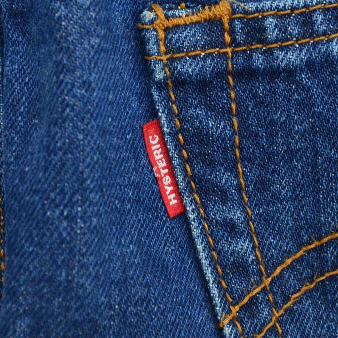 HYSTERIC GLAMOUR(ヒステリックグラマー)の【HYSTERICGLAMOUR】〜00s スターパッチワーク デニムスカート レディースのスカート(ミニスカート)の商品写真