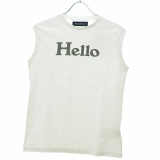 マディソンブルー(MADISONBLUE)の【MADISONBLUE】HELLO NOSLEEVE TEE Tシャツ(Tシャツ(半袖/袖なし))