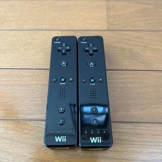 Wii - wiiリモコン　ブラック2本セット