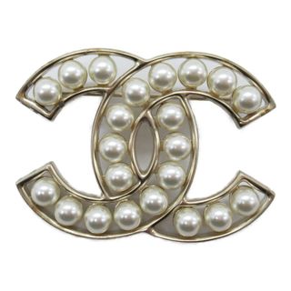 CHANEL - シャネル CHANEL ココマーク ツイード レース ブローチ CHANEL - シャネル CHANEL ココマーク ツイード レース ブローチ