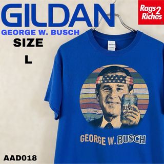 ギルタン(GILDAN)のジョージ ブッシュ パロディーTシャツ GEORGE W. BUSCH TEE(シャツ)